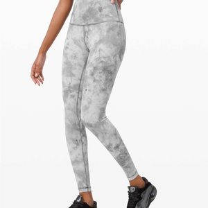 Lulu Diamond Dye Align Leggings size 4